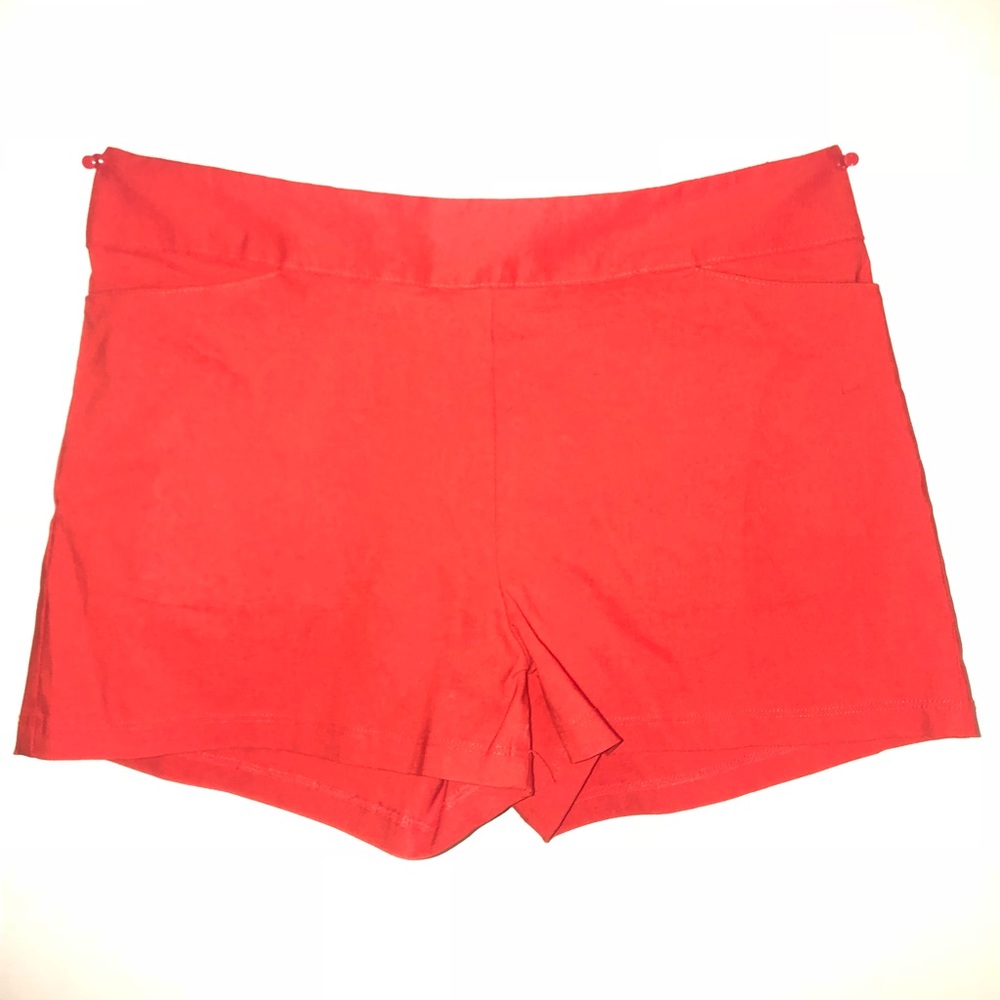 Red shorts